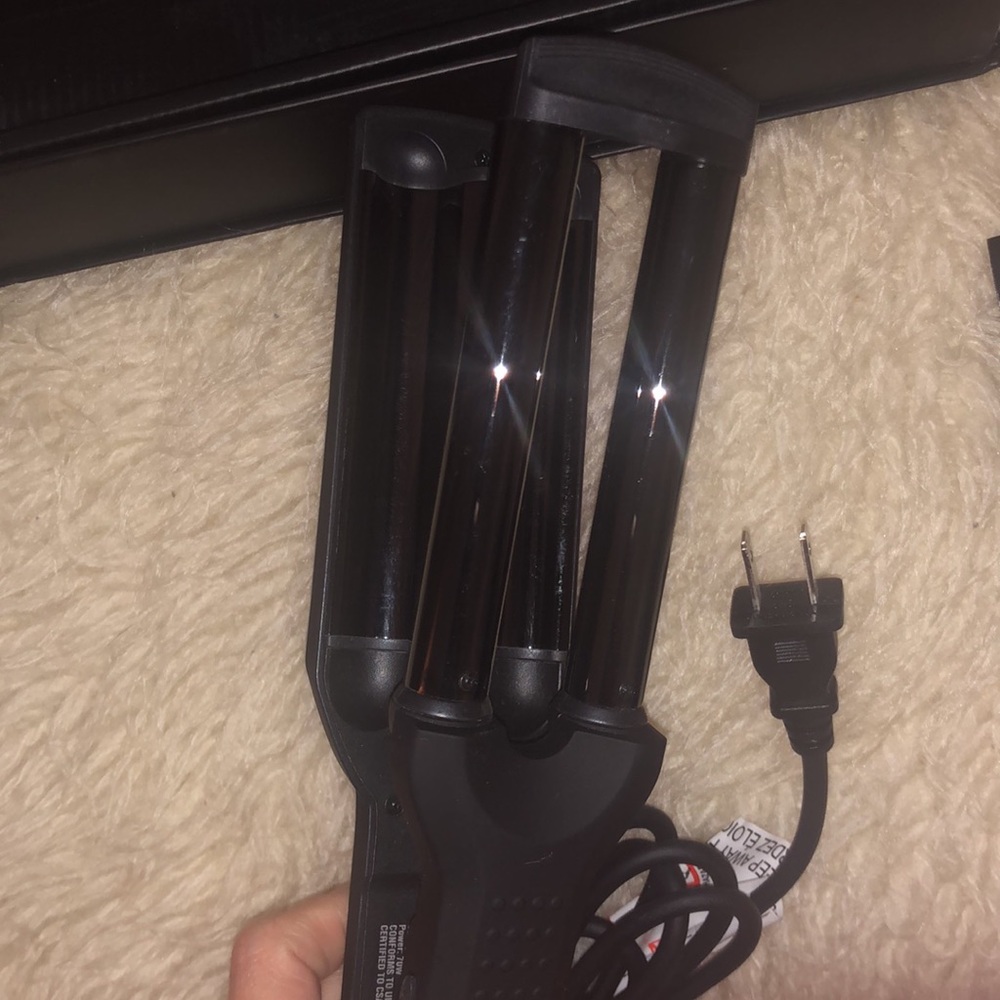 Lange Le Waver 3 Barrel Waving Iron Titanium Black